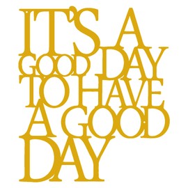 Benziso Motivational Metal Wall Art Inspirational Wall Decor Positive Quotes Wall Decor for Office Living Room Encouragement Gifts (Gold)