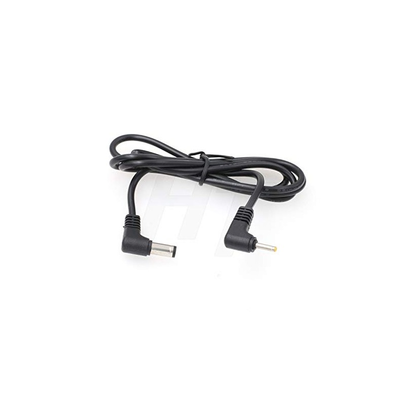 HangTon BMPCC DC Barrel Right Angle Power Cable for Blackmagic