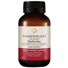 WANDERLUST Buy Wanderlust High Strength Berberine Capsules 60 Online