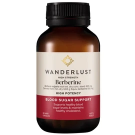 WANDERLUST Buy Wanderlust High Strength Berberine Capsules 60 Online