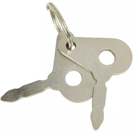 Unbranded Ignition Key Fit for Fiat 60-56 60-66 60-90 60-93 60-94 65-46 65-56 65-90 65-93 - 2