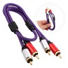 Levemolo Rca Cables for Car Audio Home Theater Amplifier Speaker