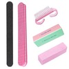 Juego profesional de limas y pulidores de uñas, 5 piezas