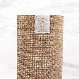 'Myga Jute Yoga Mat, High Performance Vegan Floor Exercise Mat, Eco Friendly Biodegradable Yoga Mat with PVC Backing,72'' x 24'', 0.2'' Thickness'