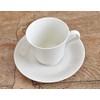 Set of 5 Ceramics [White Tableware] Milky White White with