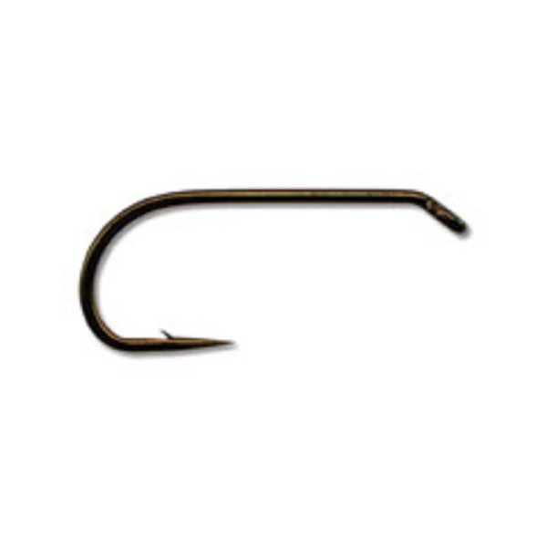 Dry Fly Hook, 94833, 2XF, Forged, Down Eye - Bronze