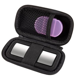 Case for AliveCor KardiaMobile 6L, protective travel bag cover for KardiaMobile ECG monitor/KardiaMobile 6L, Kardia mobile ECG monitor case, carry bag with pill box (bag only)