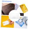 CAXUSD 20pcs Clear Card Protector Sleeves Sports Card Protectors for