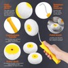 Leumoi 10 Pieces Corner Paint Roller Kit Including Drywall Corner