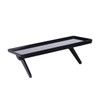 Tofficu Space-Saving Monitor Riser TV Screen Storage Bracket Office Desktop