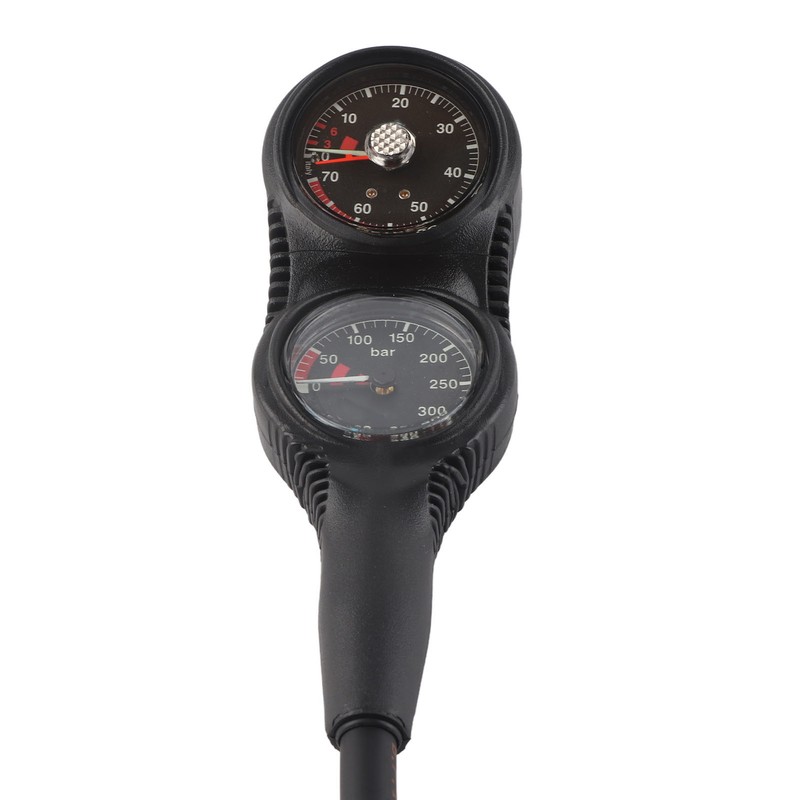 Professional Scuba Diving 2 Gauges Pressure Gauge Dive Digital Depth