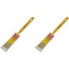 Wooster Brush Q3208-1 Softip Angle Sash Paintbrush, 2 Pack (1-Inch)