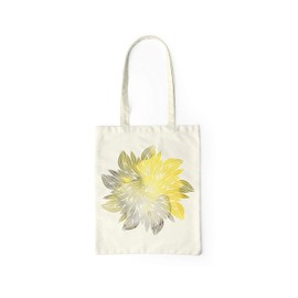 Le Jardin du Lin Printed Shopping Bag, Foldable, Fabric Bag with Two Long Handles, Size: 34 x 40 cm