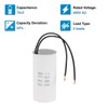 PATIKIL 70uF CBB60 Running Capacitor with 2 Wires, AC 450V