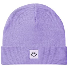 MaxNova Baby Girl Beanie 6-12 Months,12-36 Months Light Purple