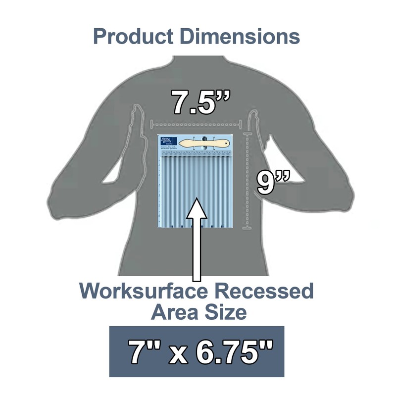 Scor-Pal Scor-Buddy Eighths Mini Scoring Board 9"x7.5" Imperial, Multi