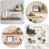 DAJAVE 8 Pack Floating Shelf Bracket, 5 inch Floating Shelves