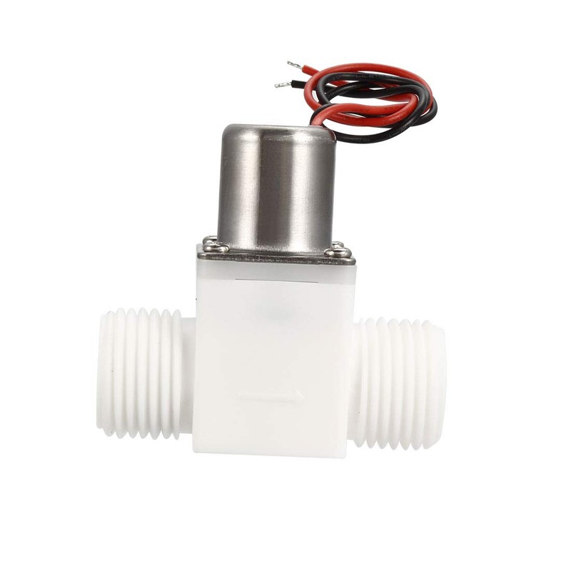 sourcing map Impuls Solenoid Valve with Filter G1 / 2