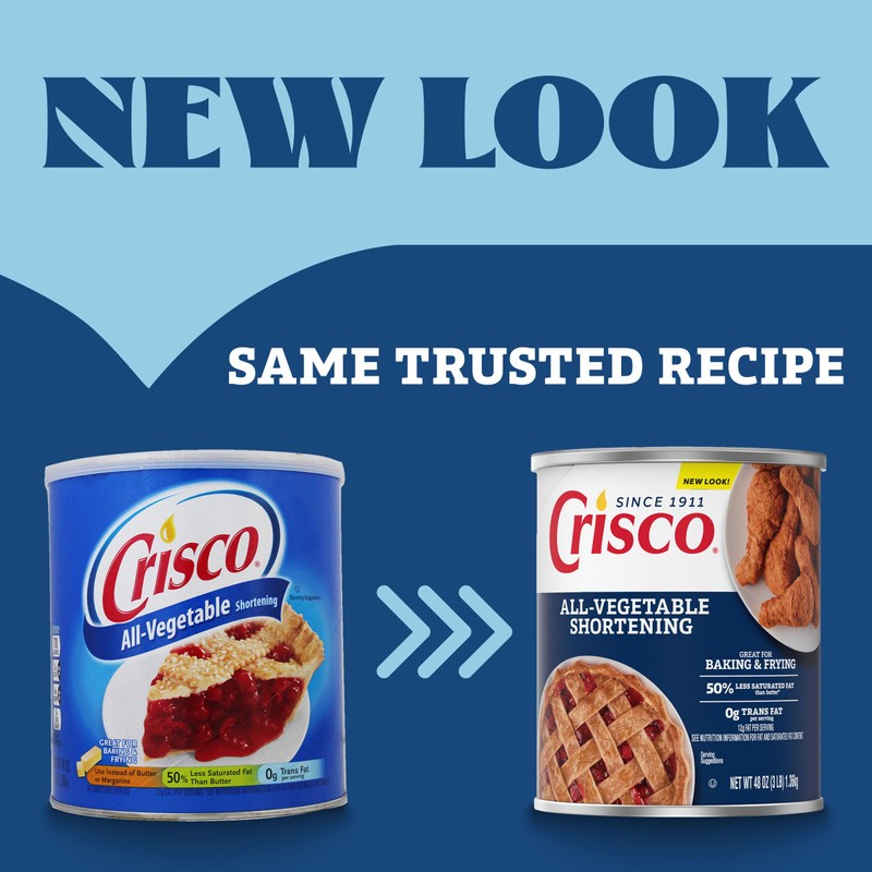 Crisco All-Vegetable Shortening, 48 Ounce