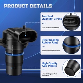 Camshaft Position Sensor 12584079 Compatible with 2004 2005 2006 Chevy Colorado Cobalt Trailblazer GMC Canyon Envoy XL Buick Rainier Saab 9-7x Saturn Ion Cam Sensor Replaces 213-1557,2131557