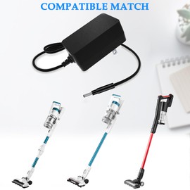 MULTIM MC2805A Charger Power Supply Compatible with Eureka RapidClean Pro NEC180 NEC182 NEC185 NEC186 and Stylus Lightweight Cordless Vacuum Cleaner NEC380 Replacement Power Adapter Cord