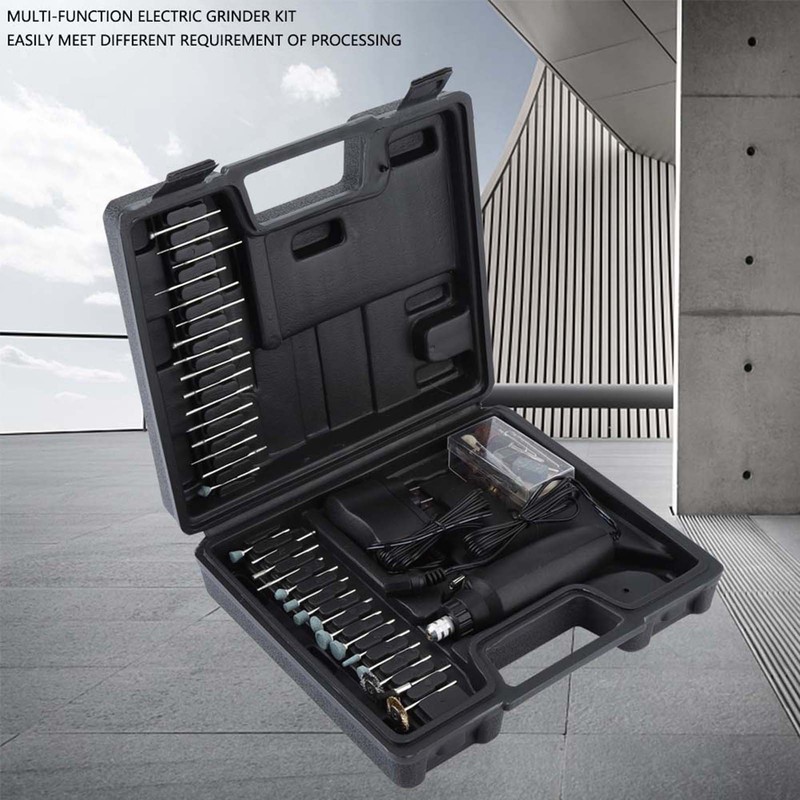 60pcs Mini Electric Grinder Drill Rotary Tool Kit Grinding Polishing