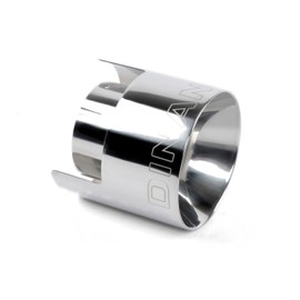 D663-0639-BOX Dinan Double-Walled 4.5" Clamp-On Exhaust Tip (Polished)