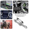 eMagTech 10 Pairs Single Speed Removable Quick Split Chain Link