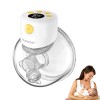 Mumeasy Wearable Electric Breast Pump 9-Levels LCD Display Smart Timing