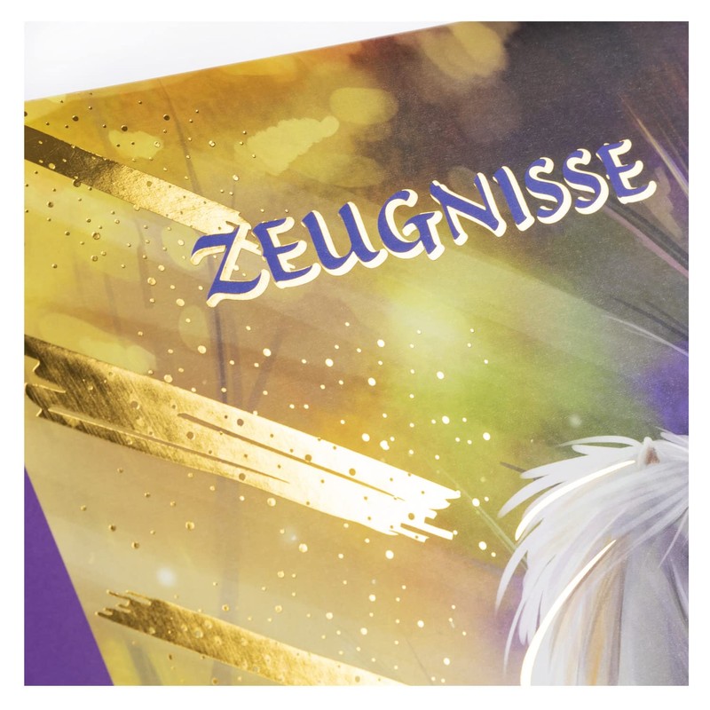 Idena 20132 Certificate Folder in Unicorn Design with 12 Sleeves
