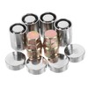 Zerodeko 10 Pcs Car Wheel Lock Lug Nuts Theft Chrome