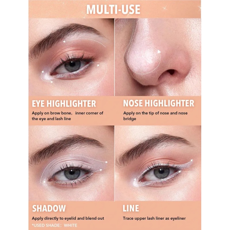 Sheglam Big N' Bright Lápiz De Ojos Multifuncional Tono Del