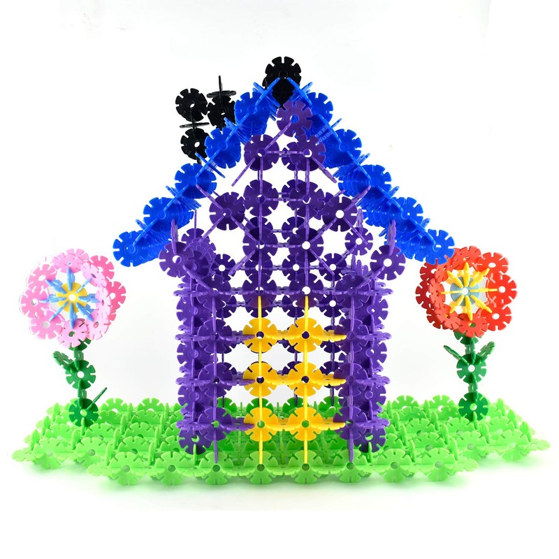 600 Rainbow Building Discs | STEM Educational Building Toy |