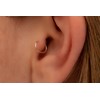 5mm Silver Cartilage Nose Helix Tragus Mini Huggie Hoop Earrings