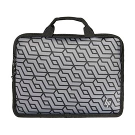 HP Black Geo Reversible Case for 11 Inch Laptop
