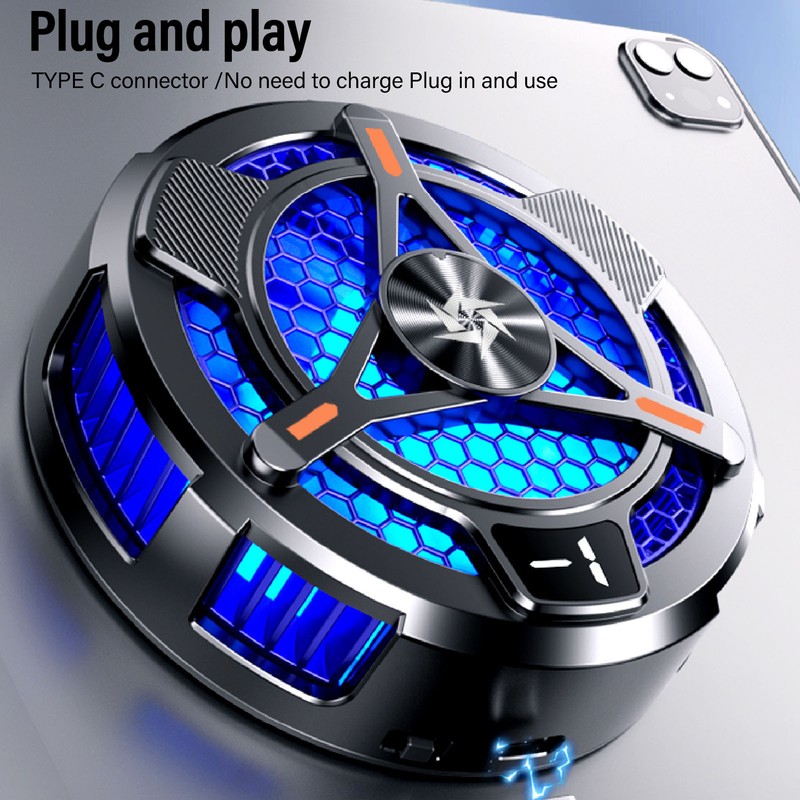 Magnetic Tablet Cooler for IOS Tablet Two Levels Adjustable Efficient