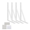 Heavy Duty Shelf Brackets Triangle Shelving Brackets Right Angle Wall