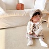 SLINX Baby Boys Girls One-Piece Romper Formal Hat Included, Long