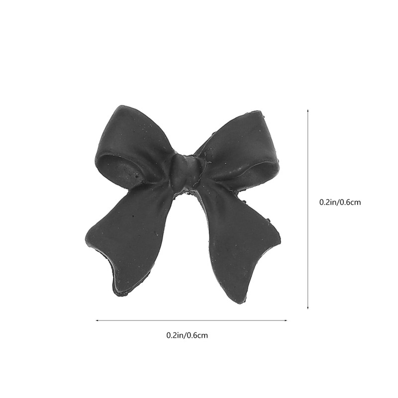 100pcs Bow Nail Art Charms Manicure Decors Delicate Bow Nail