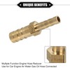 A ABSOPRO Engine Hose Fitting Hose Connector 8 mm -