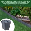 Enhance Your Garden Design with 9 Metres, Grey Flexible Plastic