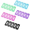 Outus 150 Pieces U Shape Nail Polish Protector Guards Spill
