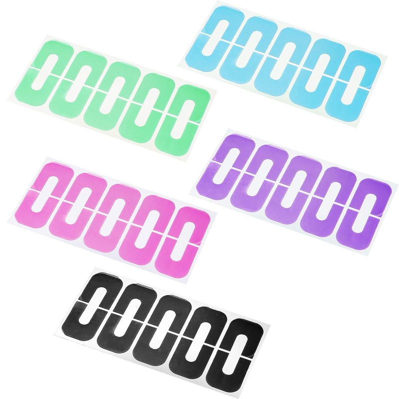 Outus 150 Pieces U Shape Nail Polish Protector Guards Spill
