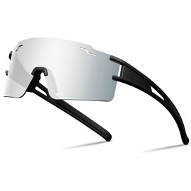 FMY Polarized Cycling Glasses Youth Baseball Glasses for Men Women,UV400 Protection Sports Sunglasses for Running Driving