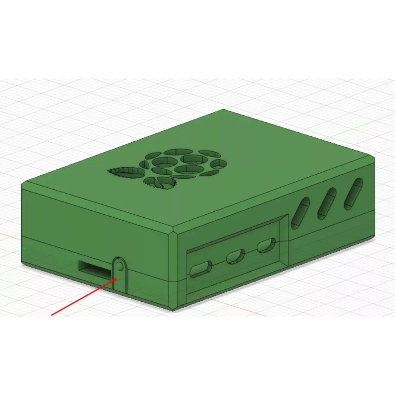 Raspberry Pi 3D Printed Raspberry Pi 5 Snap Fit Case