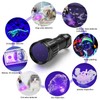 UniqueFire 1408 365nm Black Light UV Flashlight with 3 LEDs