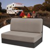 POPUBBY Motorhome Caravan Sofa Cover, Stretch Caravan Sofa Seat Cushion