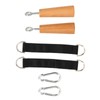 Wooden Pull Up Grips Wooden Finger Strength Trainer Home Gym
