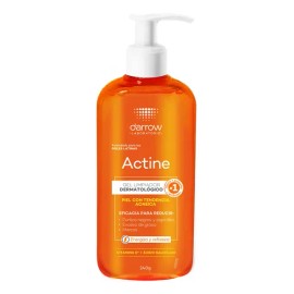 Gel Limpiador Dermatológico Darrow Actine Vitamina C 240g Grasa Díanoche                                                                              