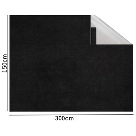 TOMVAES Portable Travel Blackout Blind,Blackout Curtains,Easy to Set Up and Take Down,Fits Any Window Size & Shape for Baby Nursery Kids Bedroom Temporary Portable Travel,150x300cm